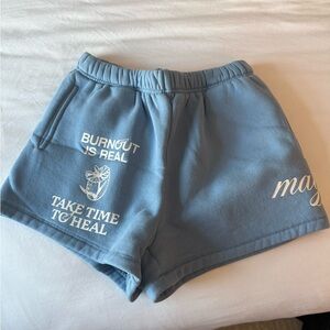 Maya Women's Athletic Shorts in Blue